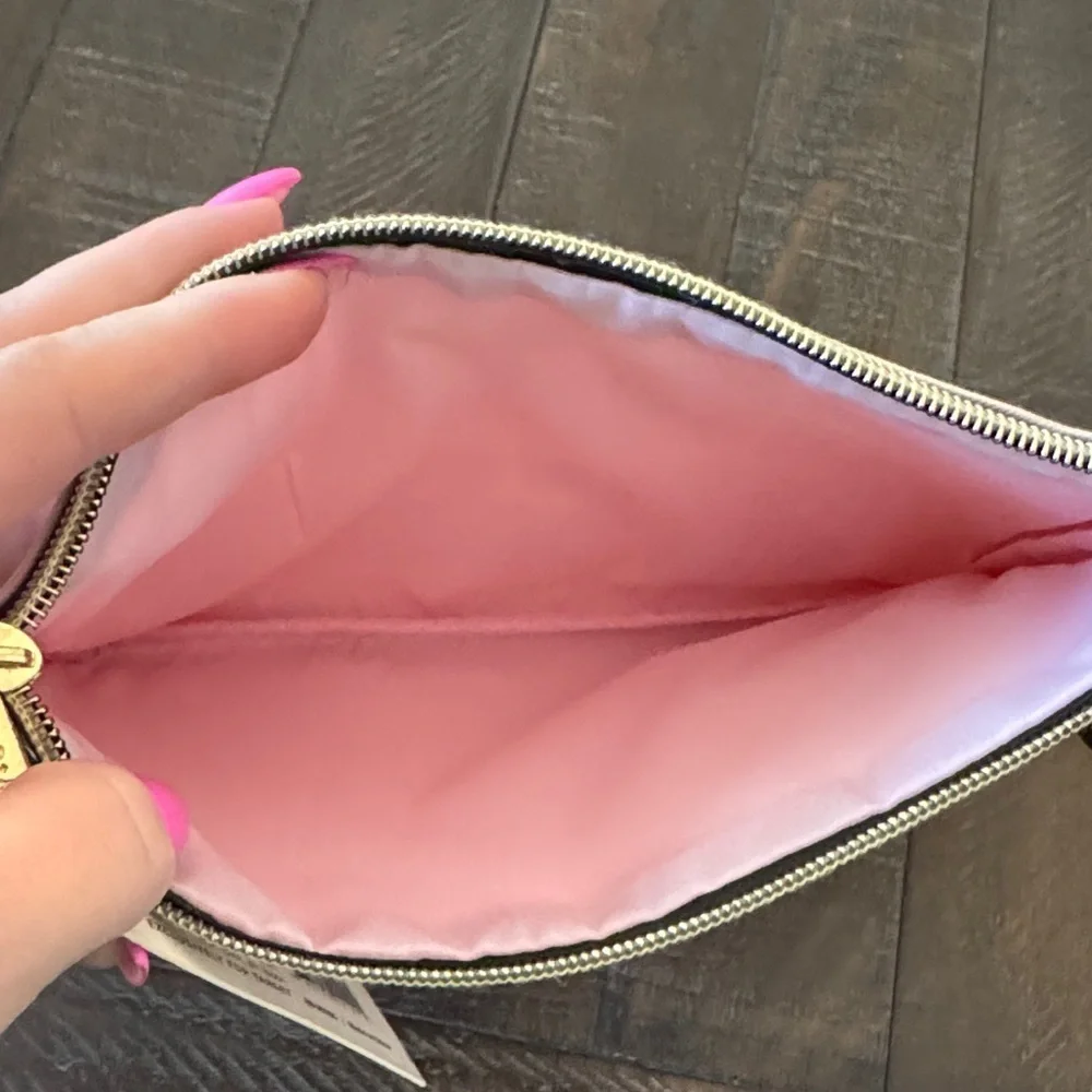 Pink 'Goal Digger' Cosmetic Pouch